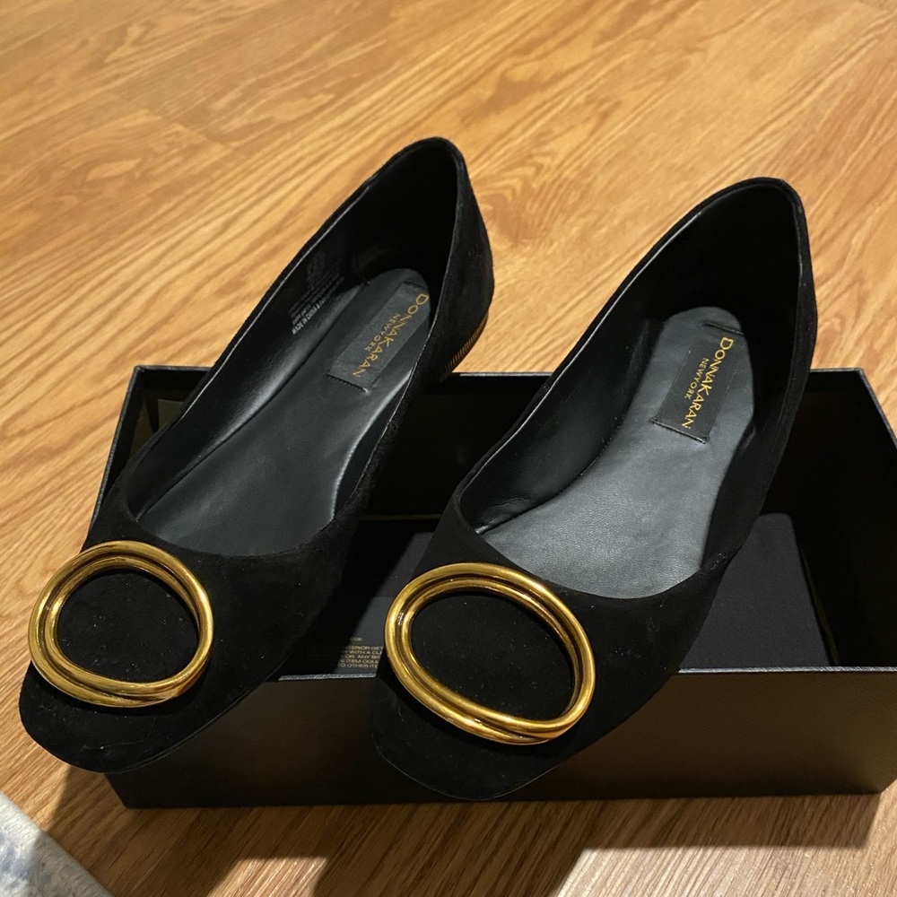 Ballerina flats by Donna Karan